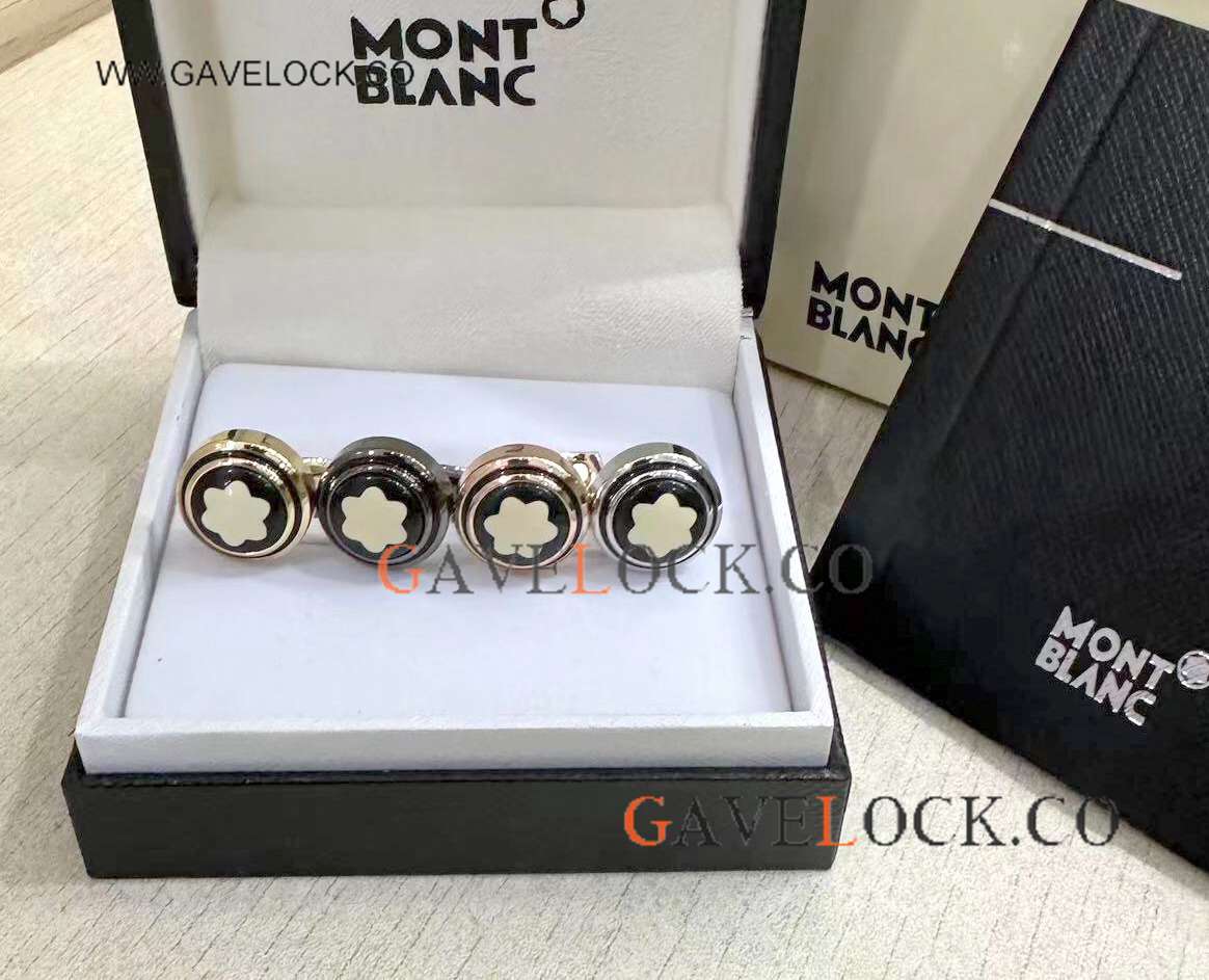 Low Price Mont blanc Classic Star Cufflinks Men Gift